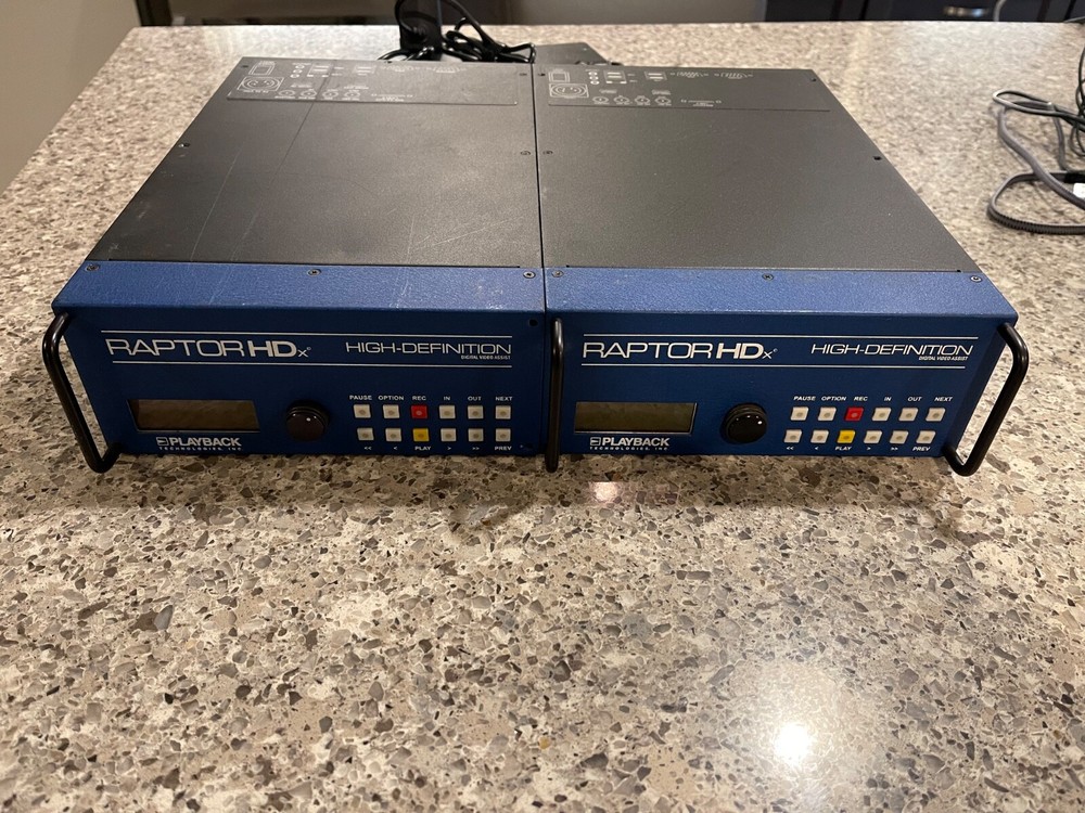 Playback Technologies Raptor HDx Digital Video Assist perfect working order
