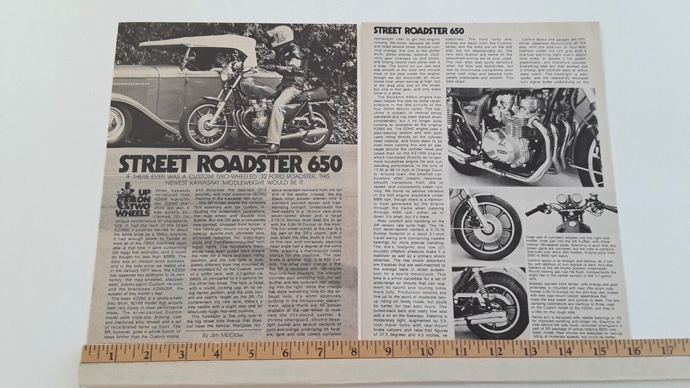 1978 KAWASAKI KZ650 ORIGINAL ARTICLE
