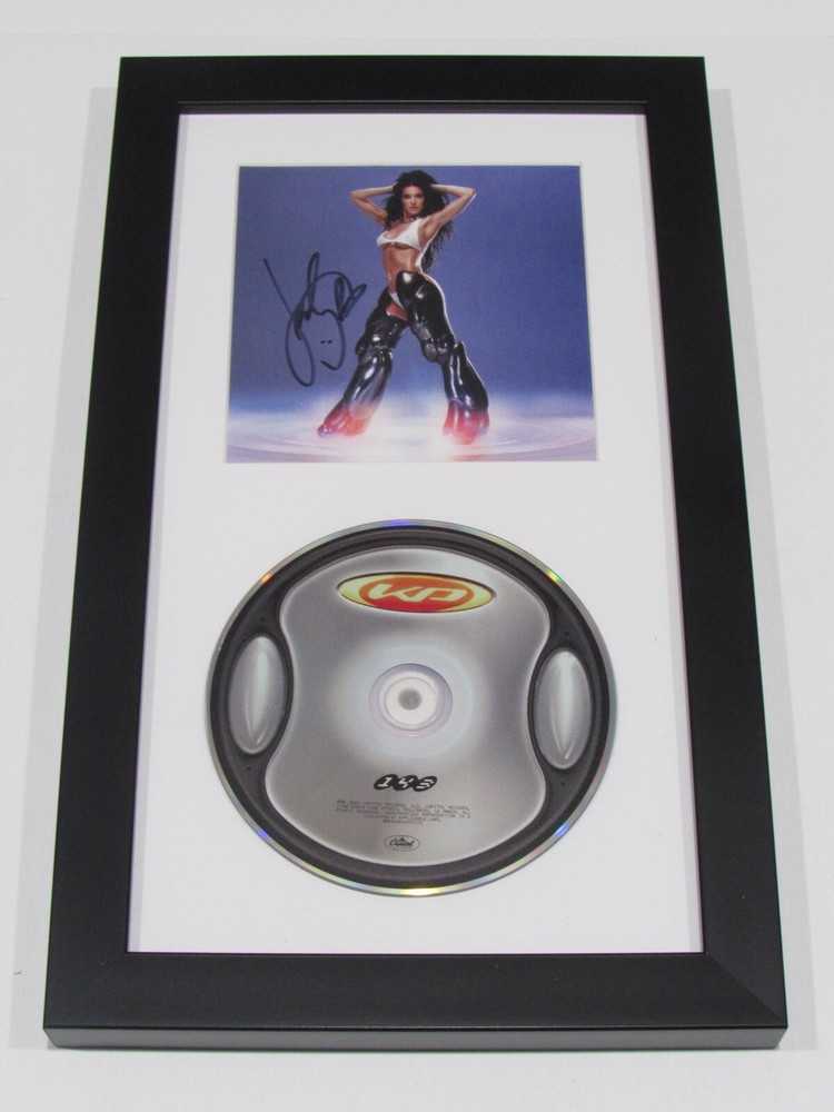 Katy Perry Framed 143 Hand Signed Autographed CD JSA COA