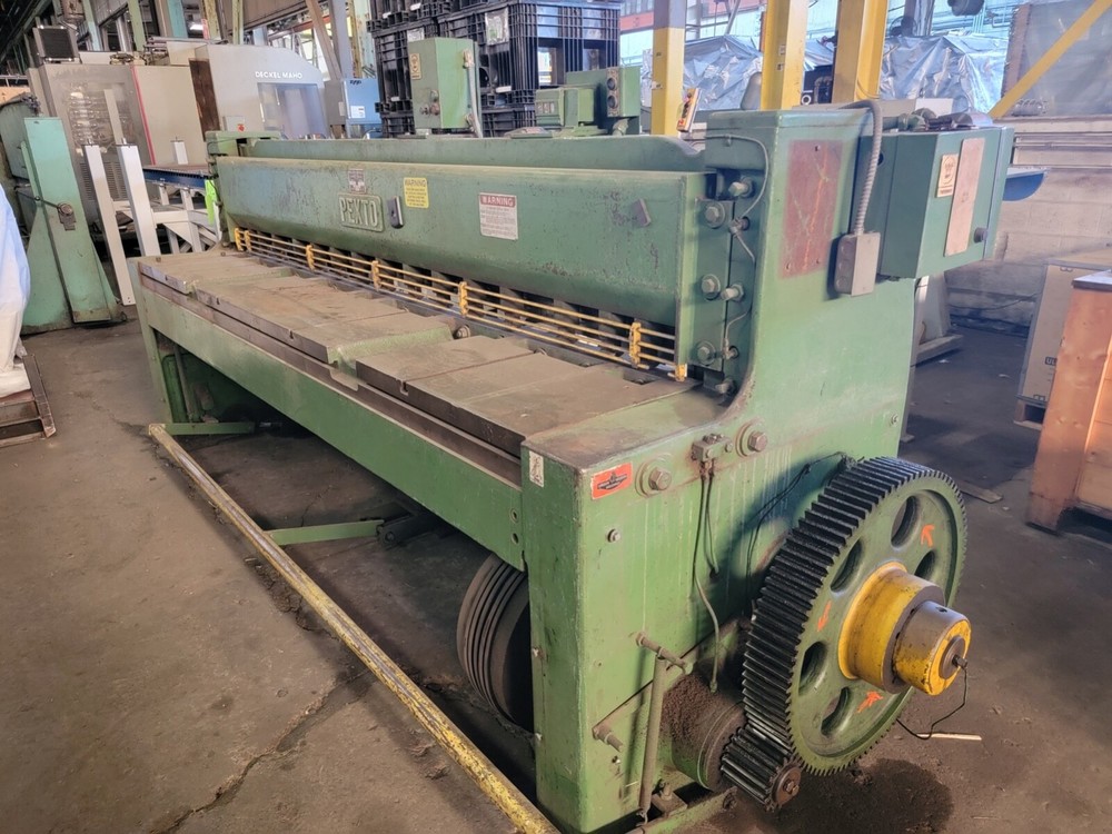 Power shear Pexto 8Ft., 14Ga.