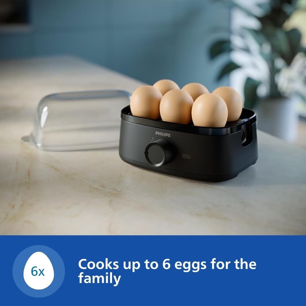 HD9137/90 Philips Egg boiler 400W, Black