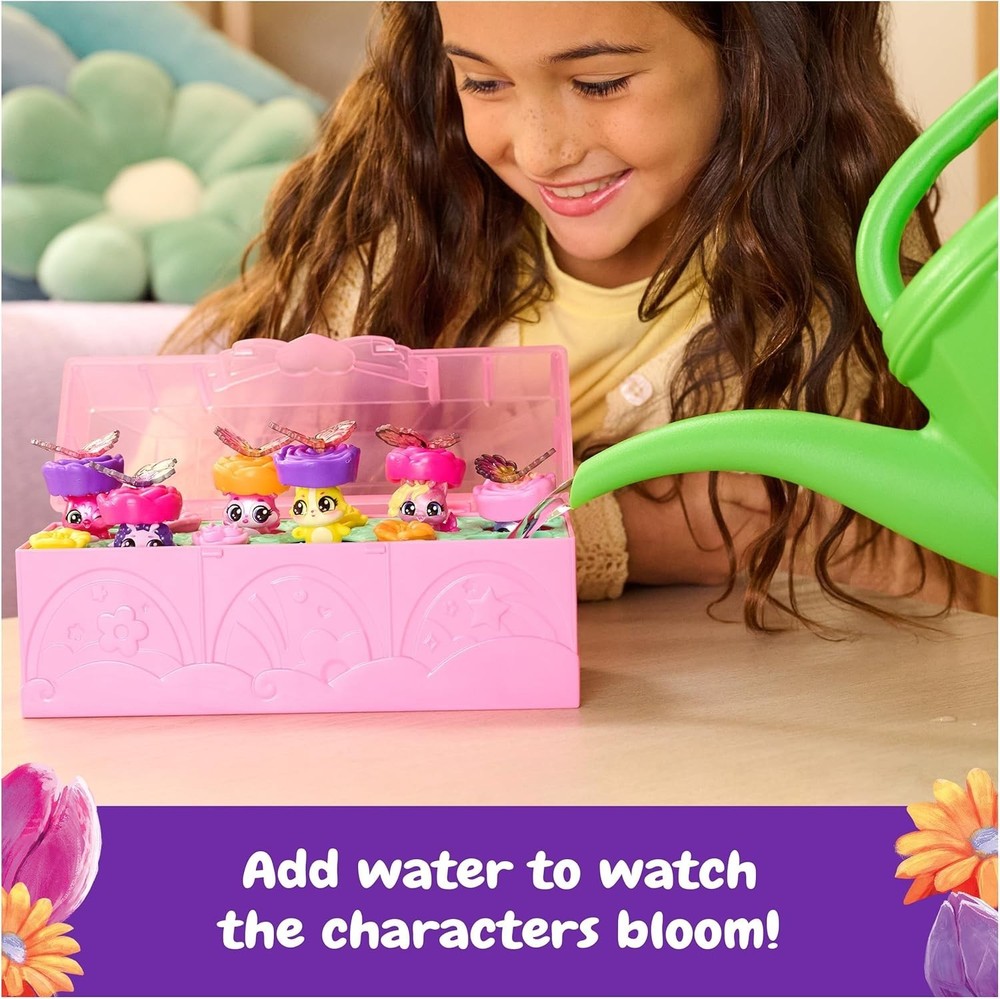 Interactive Bloomables Set with 6 Figures, Terrarium & Transforming Dance Floor