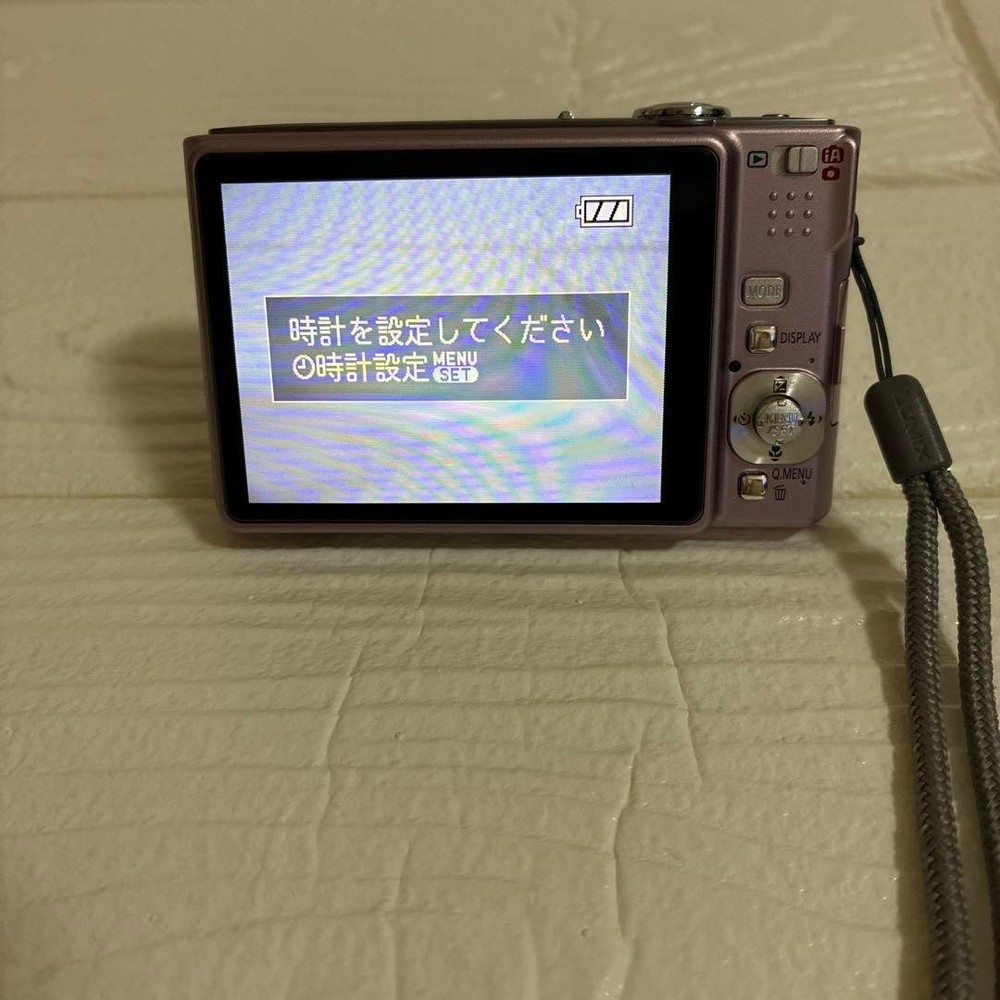 Panasonic DMC FS20 Pink Digital Camera Compact Ready to Use Authentic
