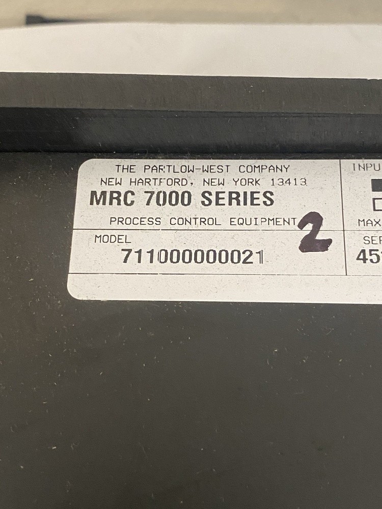 Partlow MRC 7000 Series Chart Recorder