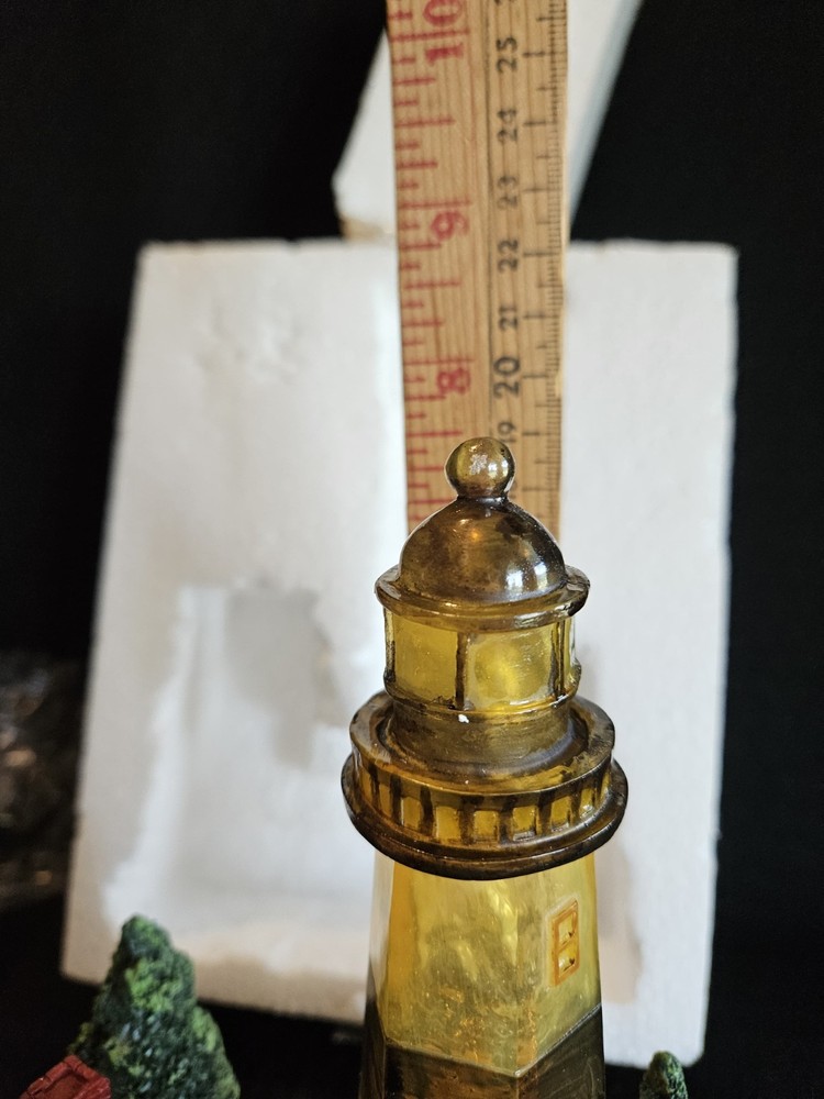 Vintage Seaside Lighthouse Nightlight Tested Works