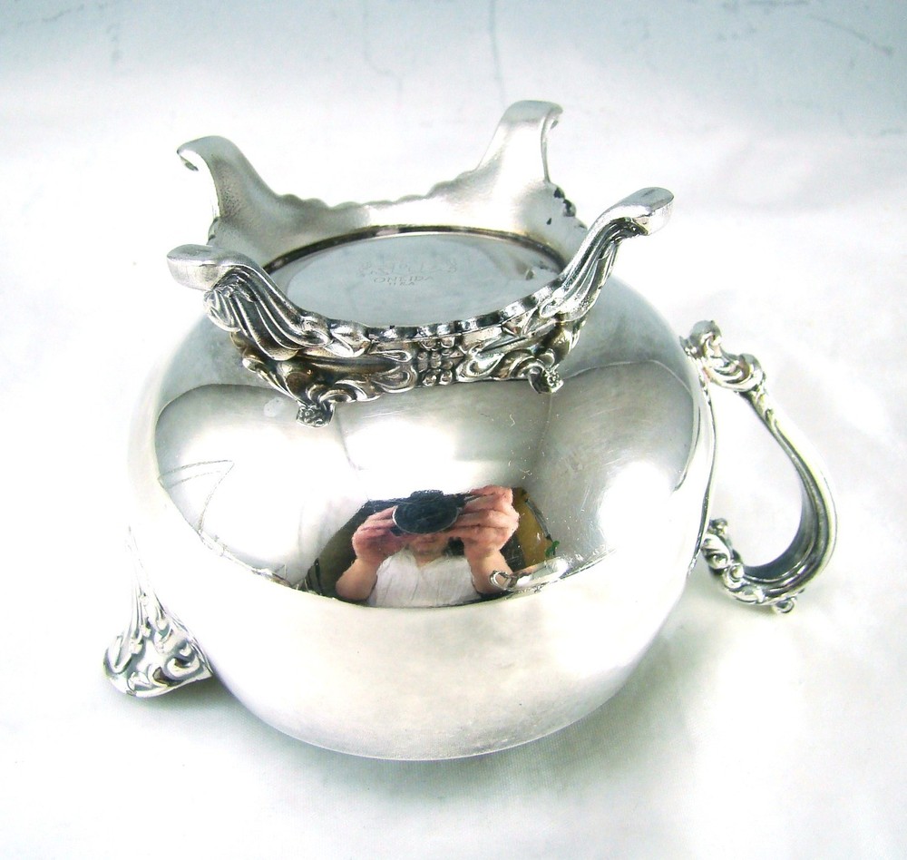Oneida Silverplate DU MAURIER Footed Creamer