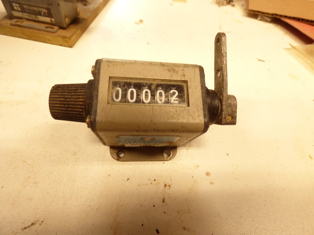 Veeder Mechanical counter lever