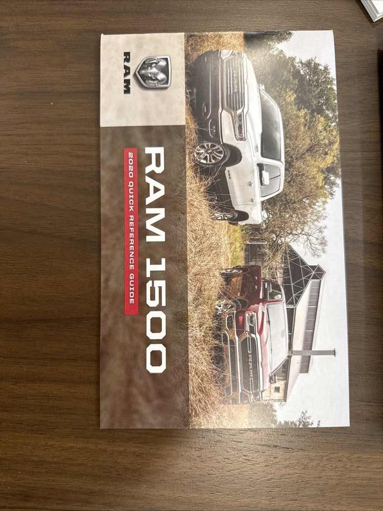 2020 Ram 1500 Users guide Glove box Manual