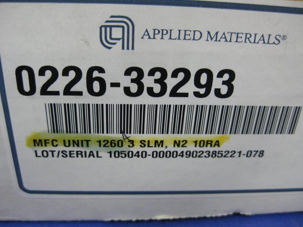 Unit UFC-1260A Mass Flow Controller, N2, 3 SLM, Refurbished