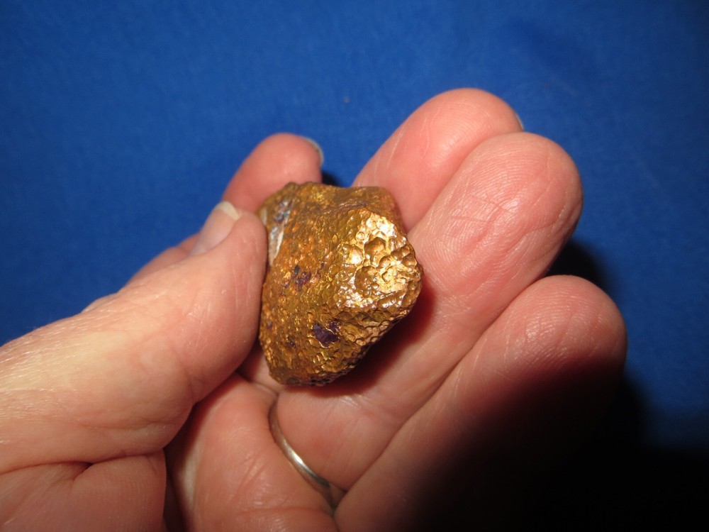 Large 3.5 oz NATURAL SOLID COPPER NUGGET Keweenaw Peninsula Michigan
