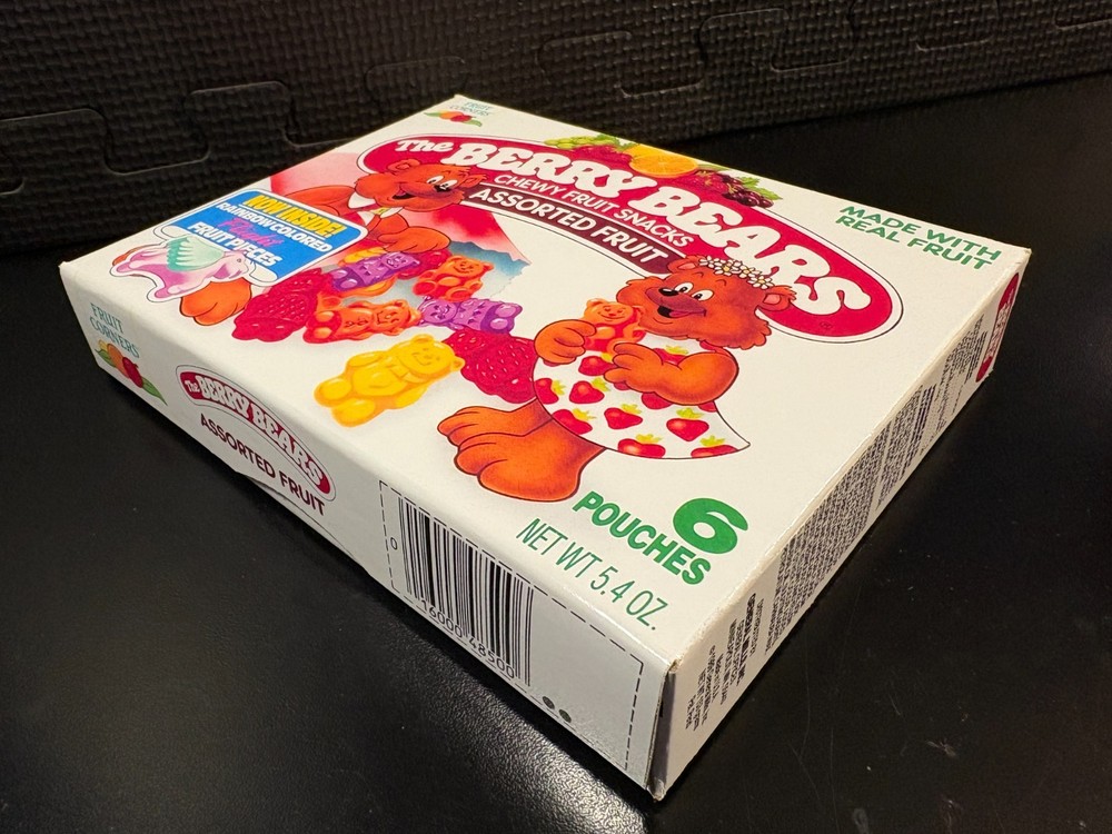Berry Bears fruit snacks - Empty custom design display box