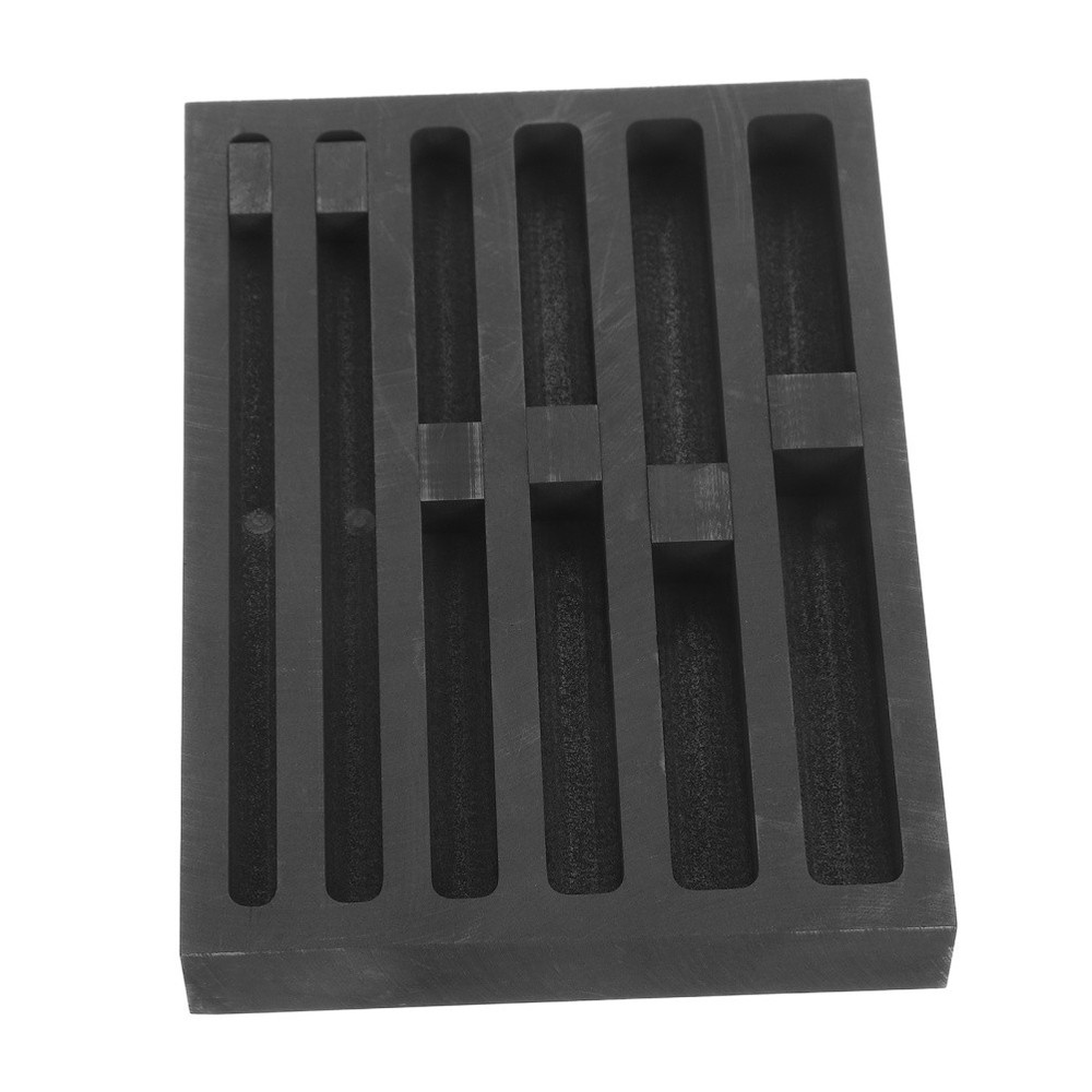 Graphite Mold For Gold-Silver Bar Casting Graphite Plate Crucible Casting Mould
