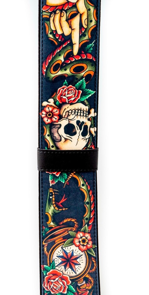 RightOn! Mojo Tattoo Guitar Strap