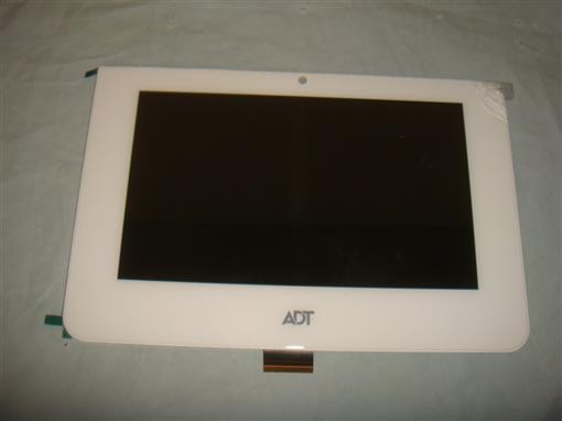 ADT 7" TOUCH SCREEN REPLACEMENT PANEL DISPLAY FOR ADT SECURITY SYSTEMS -DAMAGED