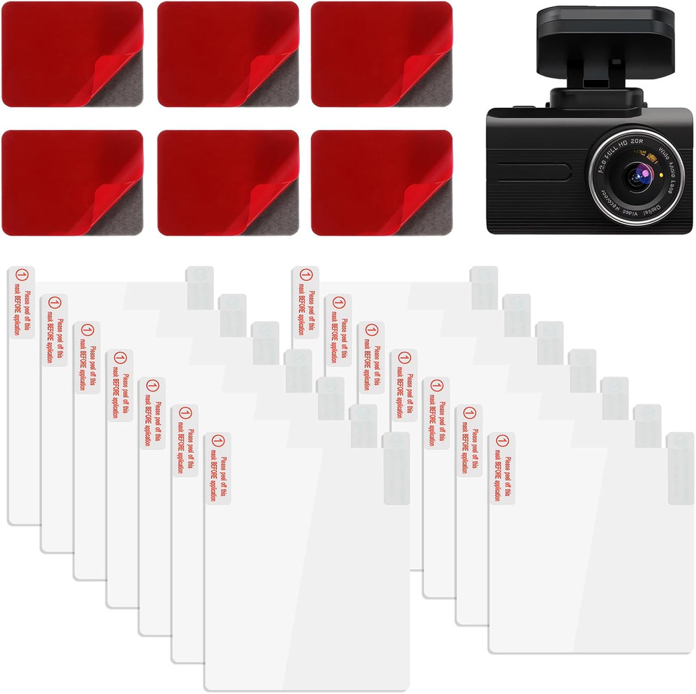 Electrostatic Sticker Mounting Dash Cam 20 PCS Double-Sided Adhesive Pad Electro