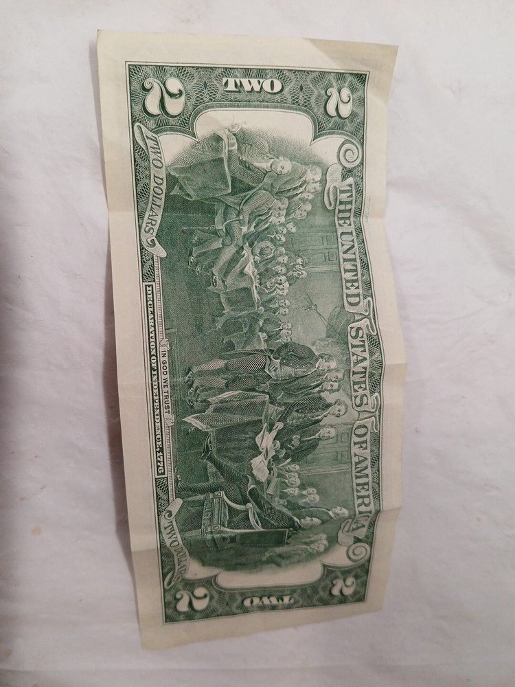 2 Dollar Bill 2007 Series A Rare