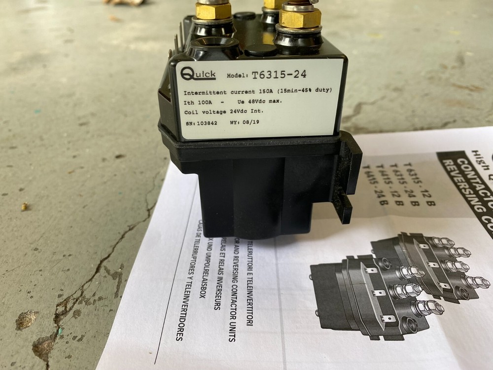Quick Thor 1000W Capstan, 24V