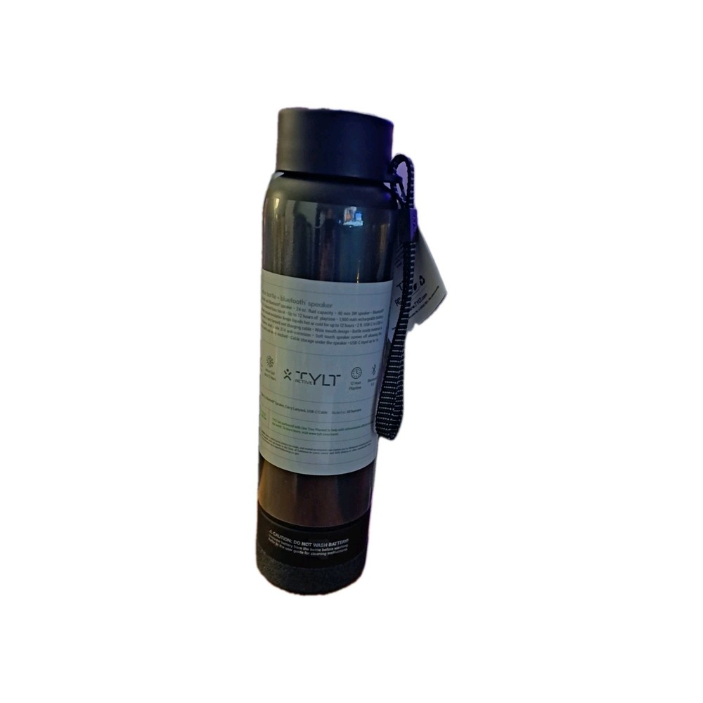Bluetooth Tylt Hot/ Cold Drink Bottle