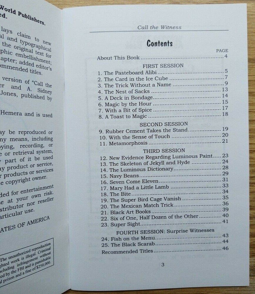 Call the Witness by Bob Gunther & Sid Fleischman