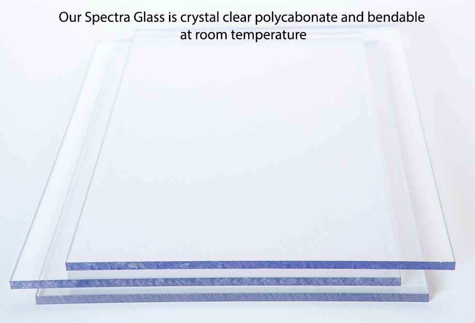 Spectra Glass Clear Polycarbonate. Select Your Size and Thickness! Nominal Cut.