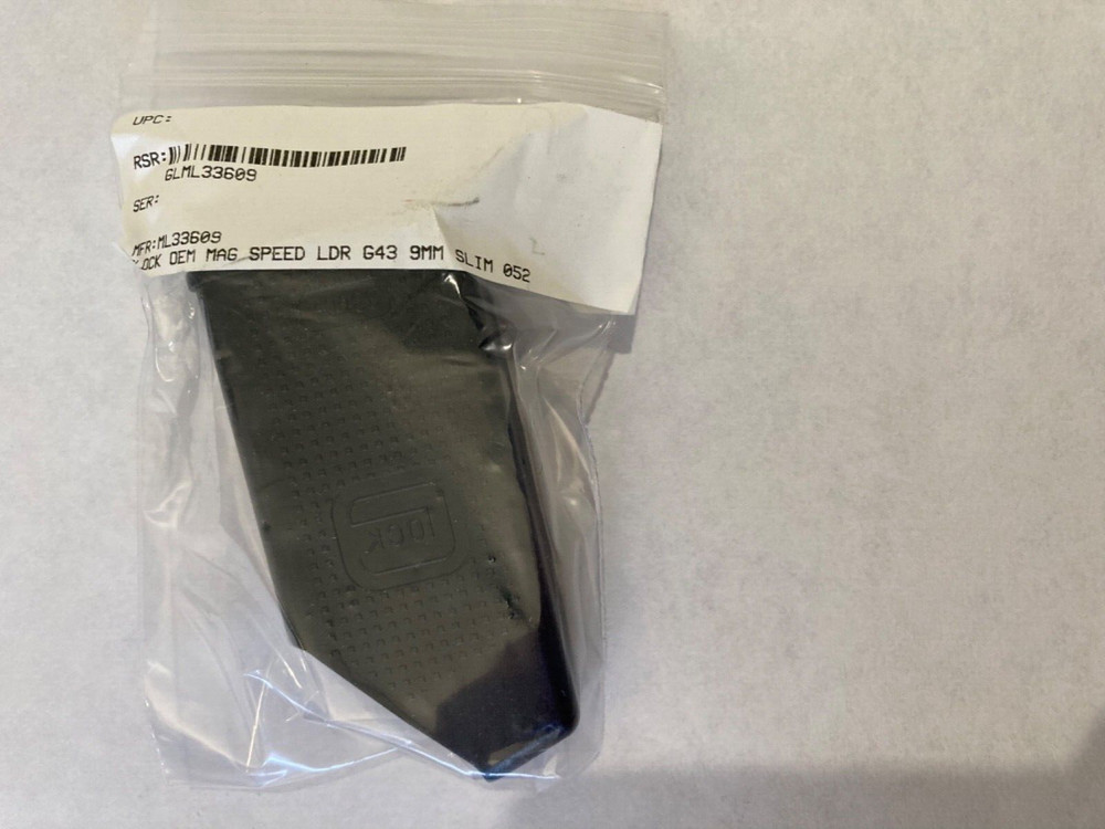 Glock OEM ML33609 Glock 43 9mm Slim Speed Loader