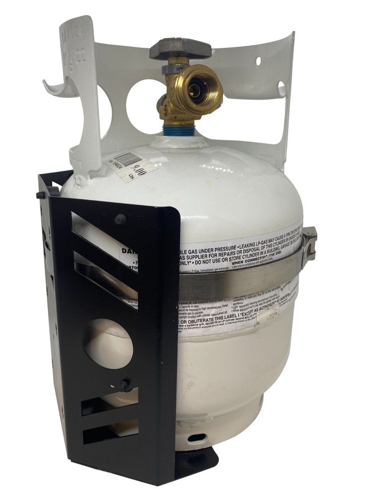 Overland AXIS 5 LB Propane Tank Vehicle STEEL Mount with Quick Release