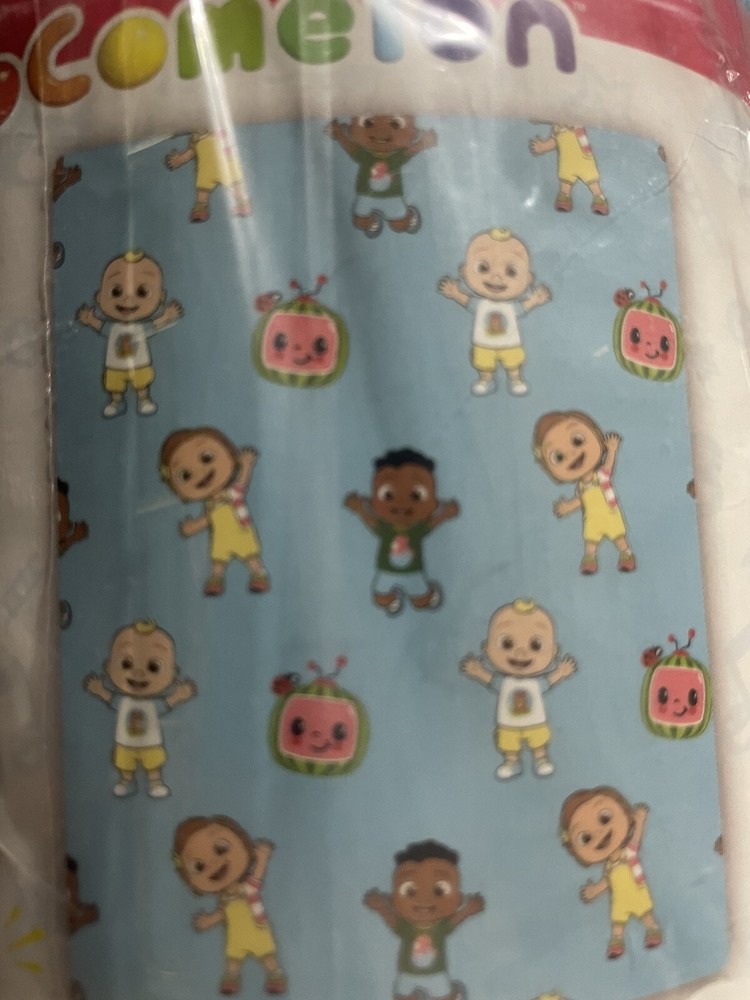 Cocomelon Super Soft Plush Throw Blanket 46" x 60" NEW