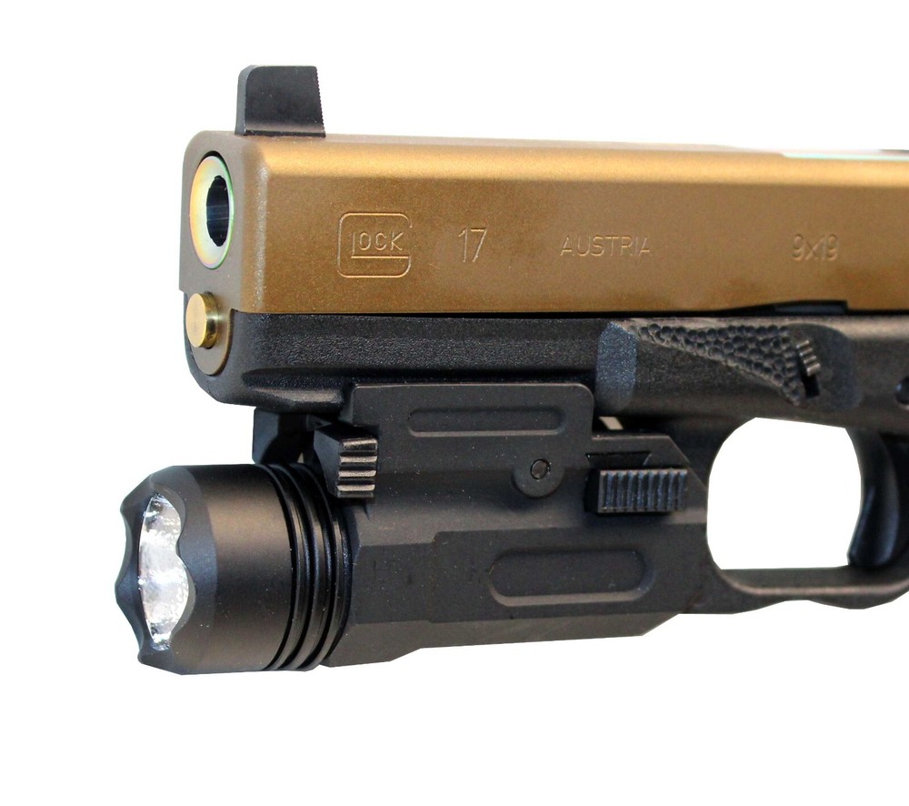 Trinity 300 lumens flashlight for Springfield Armory 1911 ds prodigy model.