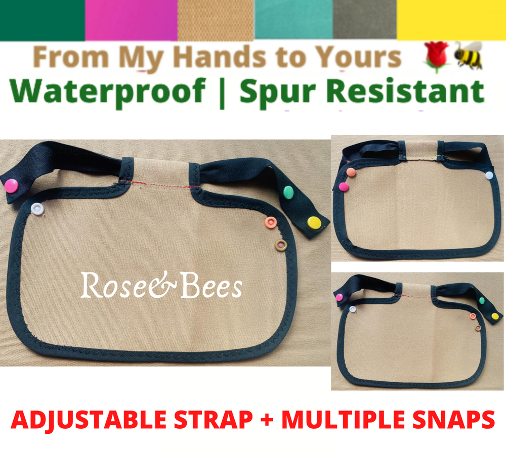 CHICKEN SADDLE Apron Hen Back protector Waterproof Canvas Poultry Mating Cockerl