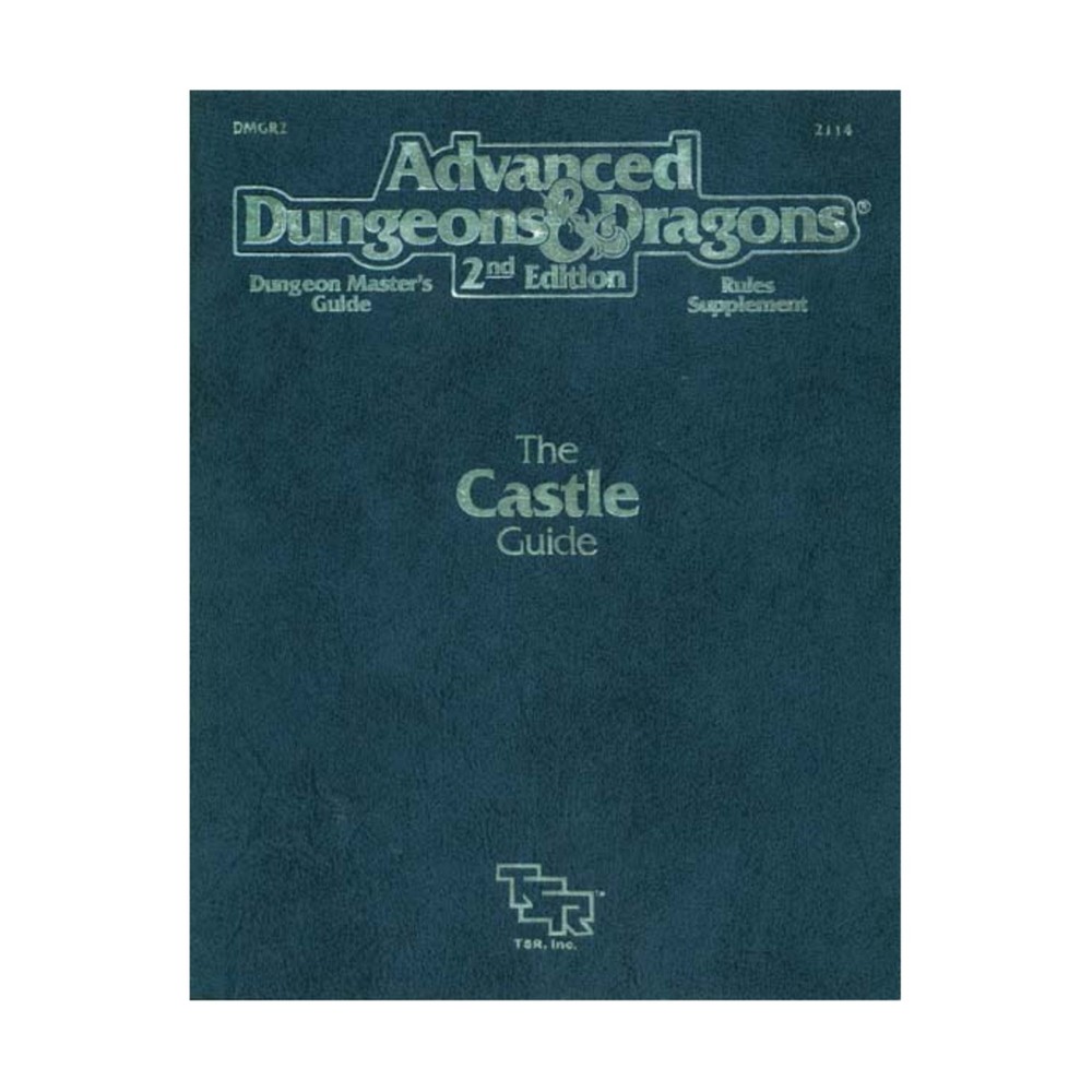 AD&D 2nd Ed Castle Guide (1st) VG+