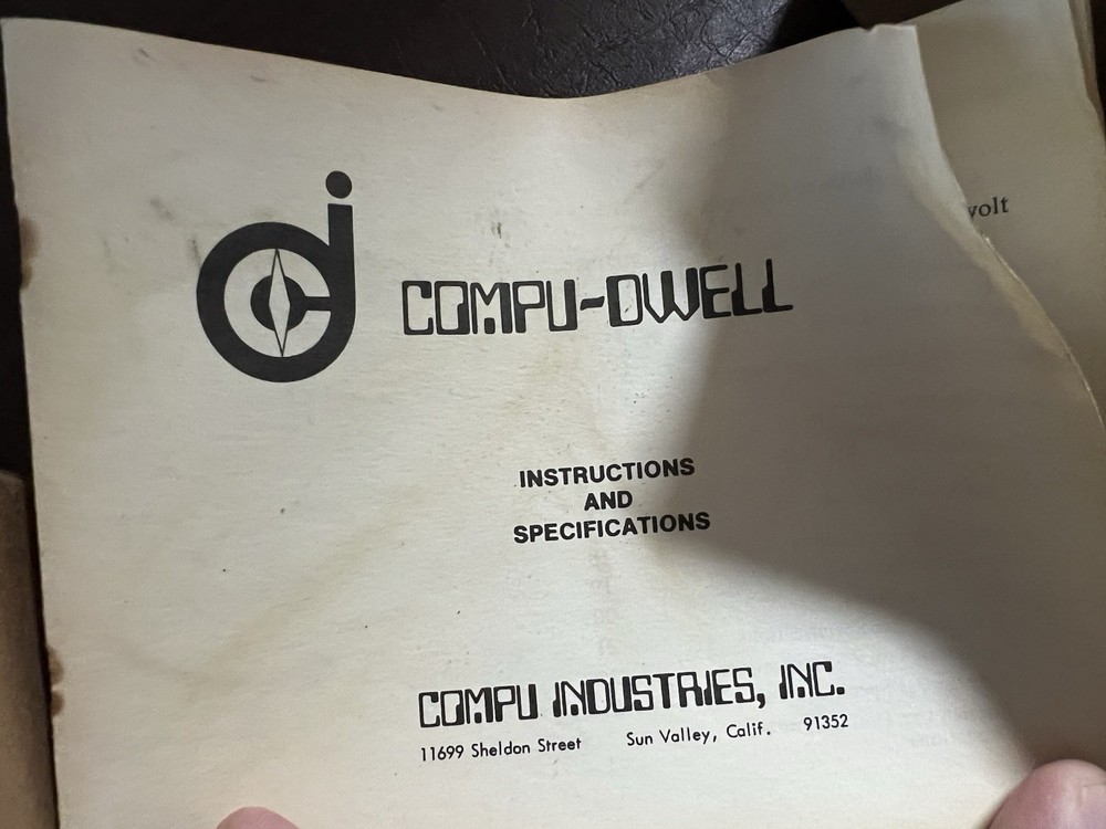 Vintage Compu-Dwell Timing Indicator