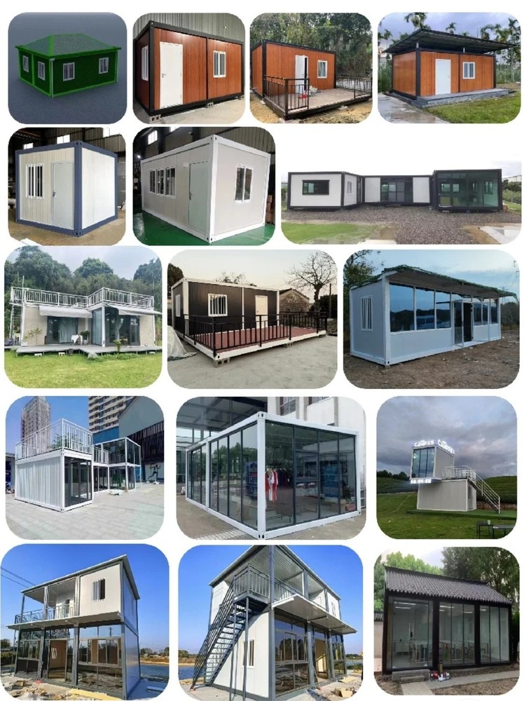 Custom Luxury 20ft 40ft Flat Pack Container House 🏠 Tiny Home Office Modular