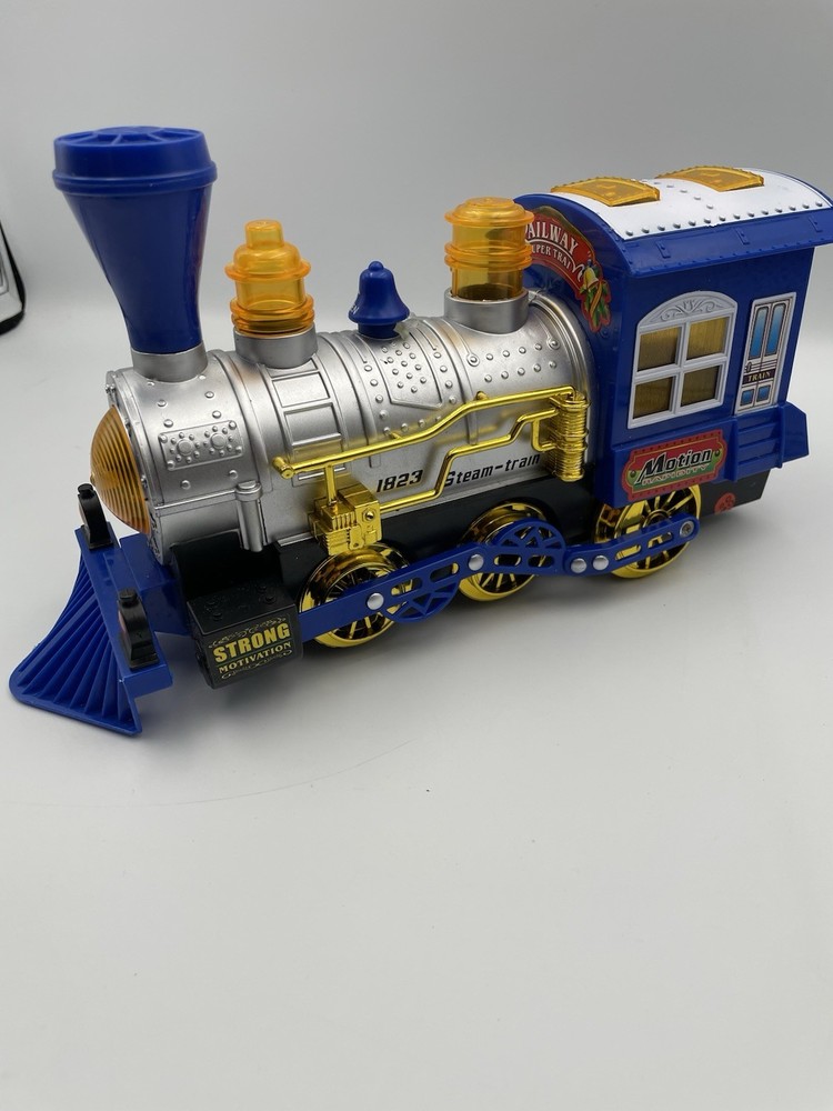 LTD Commodities TR4 Musical Sound & Lights Bump & Go Bubble Blowing Train