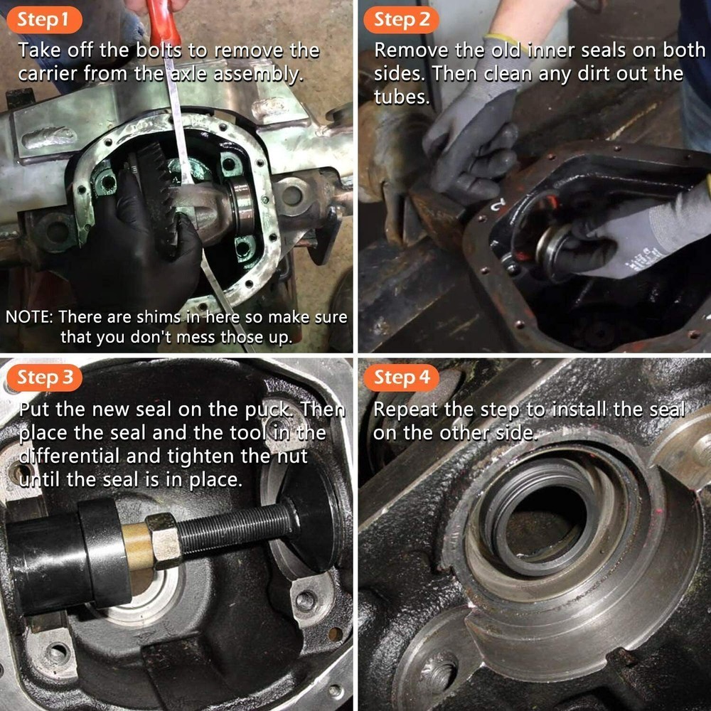 Inner Axle Side Seal Installation Tool for Dana 30/44/60 Front Differentials