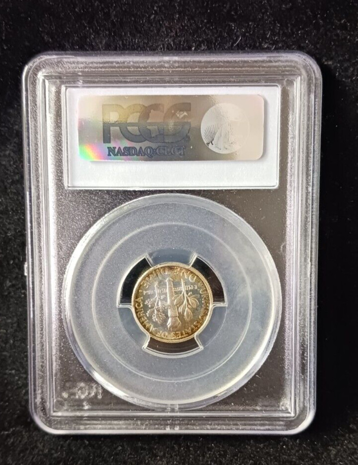 1950 PCGS PR65 Roosevelt Dime Coin