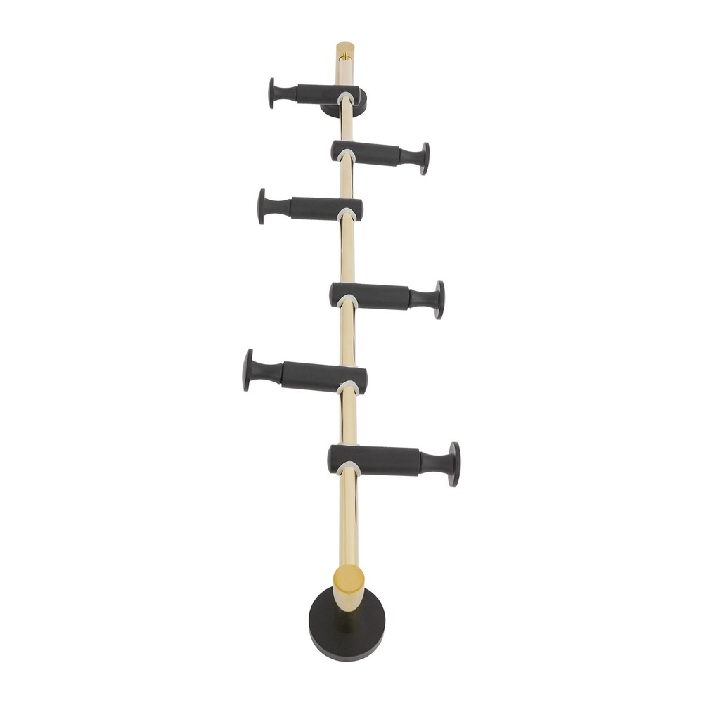 Wall Mounted Coat Rack 6-Hook Coat Rack for Hallway Coat Hat Rack 7*60cm