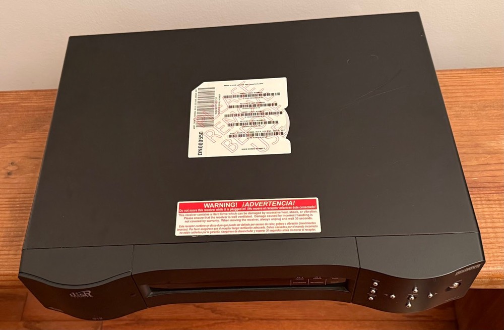 Dish Network DVR 512 Receiver with Remote Control Smart Card Used Tested Working