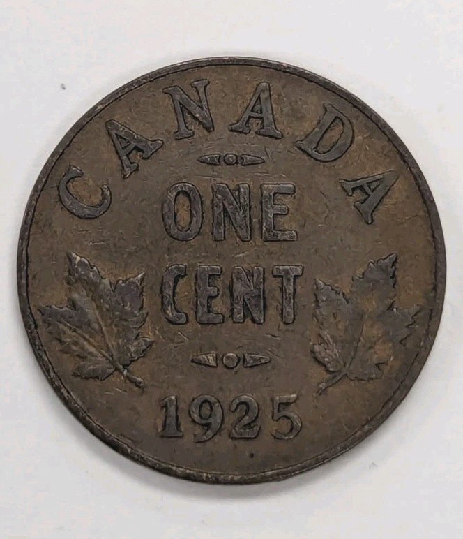 1925 Canada Small Cent  Nice! Key Date!   T210