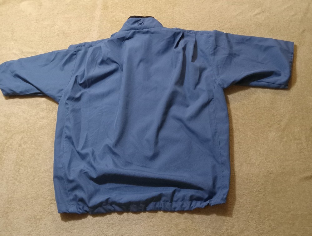 Zero Restriction Golf 1/4 Zip Short Sleeve Jacket Men’s XL Reversible Waterproof