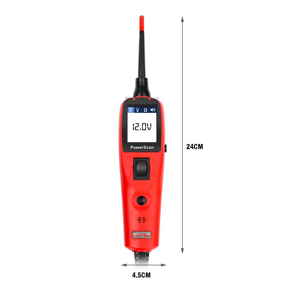 Autel PowerScan PS100 Electrical System Diagnostics Built-in Flashlight US Stock