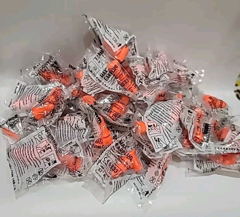 Howard Leight MAX-1 UNCORKED EARPLUGS ( 50 PAIRS )