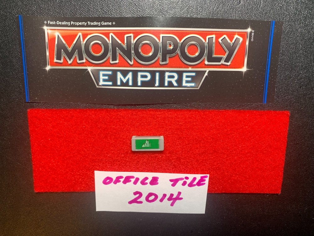 Monopoly   EMPIRE   OFFICE TILE     Game Replacement Piece   2014