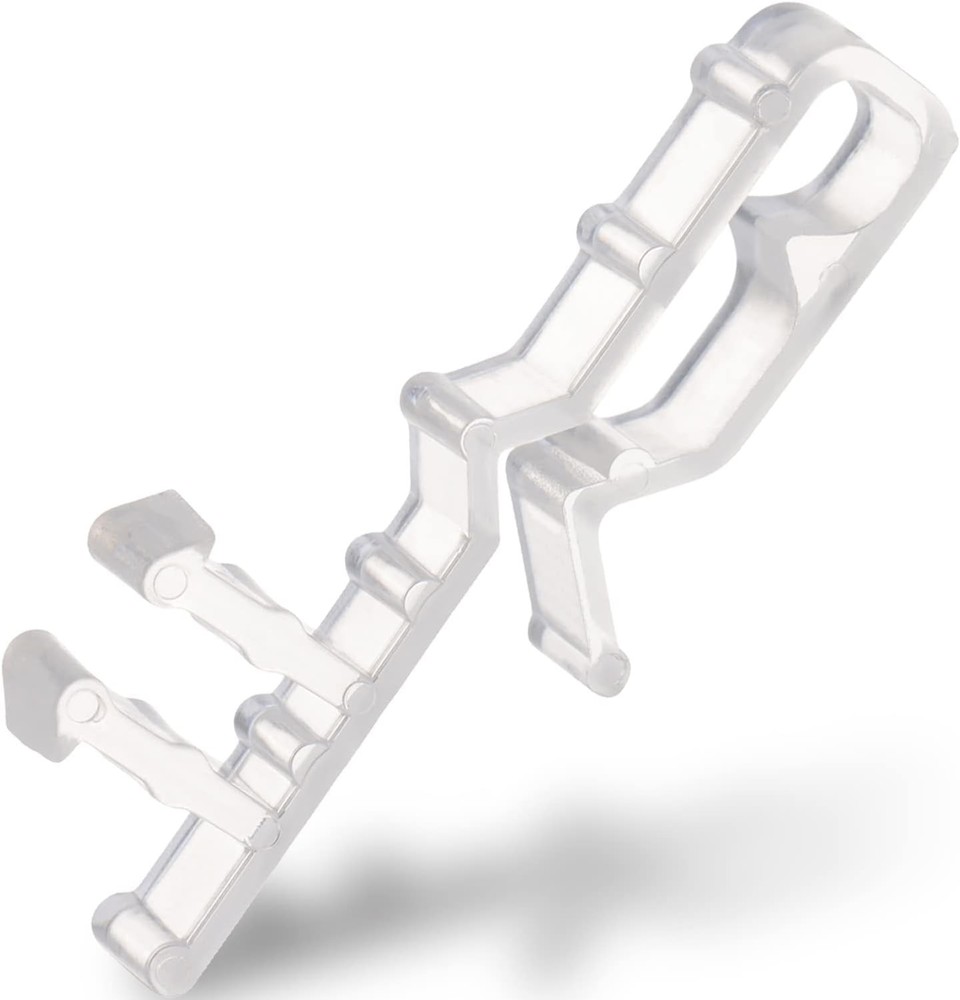 Valance Blind Clips Hidden Channel 2", 10 Pcs