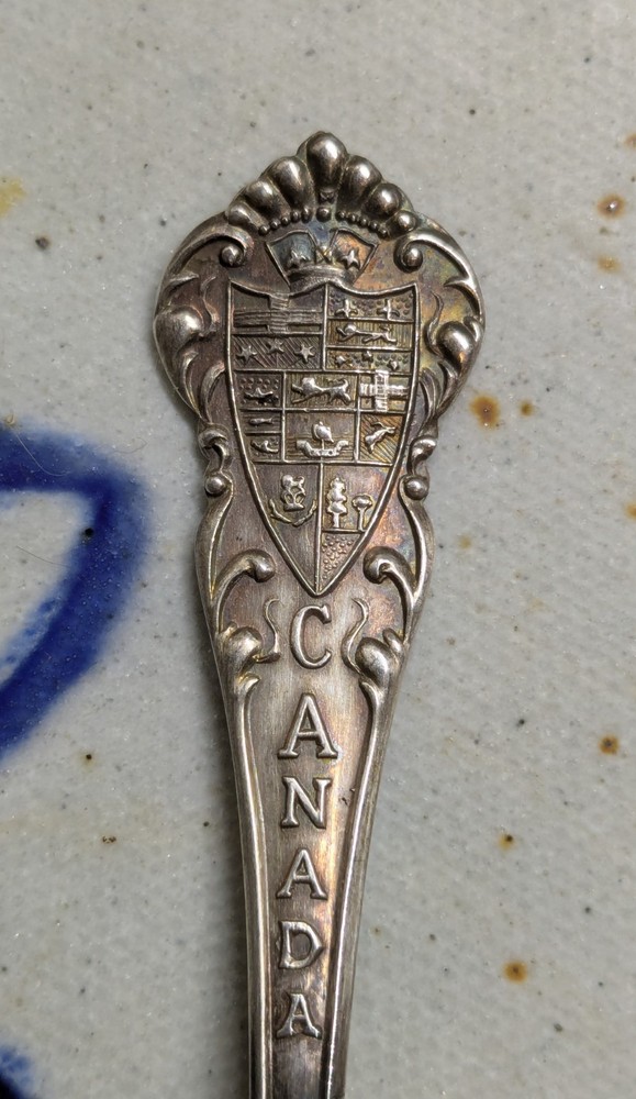 Toronto Canada Vintage Sterling Silver 5" Spoon