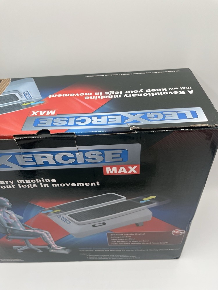 LegXercise MAX LEGX-011 Motorized Leg Activator Exercise Machine (TESTED)