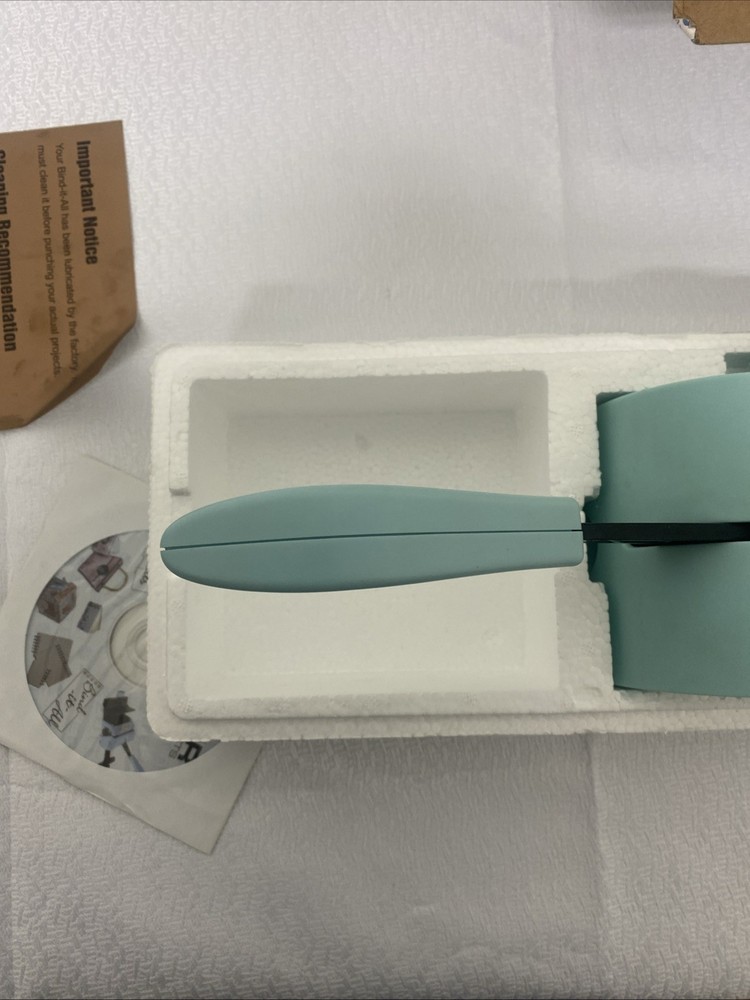 Zutter Bind It All Comb Binder Punch Blue Model 2648