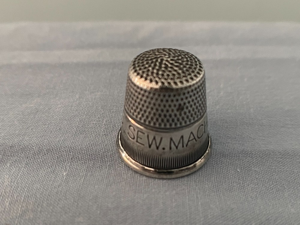 Domestic Sewing Machine Thimble Size 10 Advertising