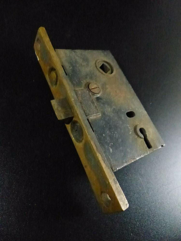 VIntage Mortised Door Lock ~ Needs Work For Lock to Function