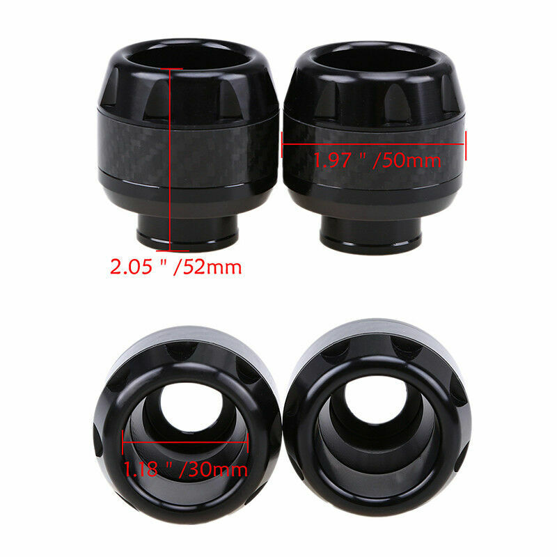 Pair 16mm Motorcycle Front Fork Frame Sliders Crash Protection Engine Collision