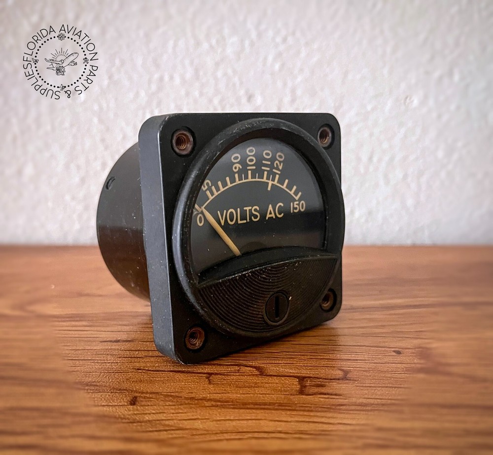 Voltmeter Indicator New Old Stock with tag PN 43VAA201